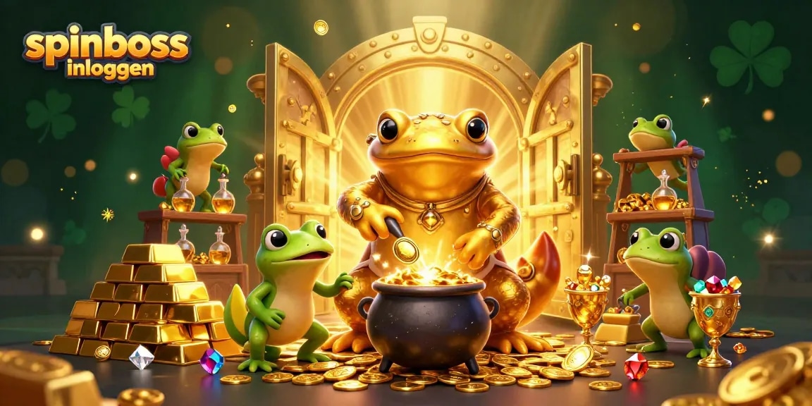 Unlock rewards and fortune at spinboss inloggen with a magical casino adventure illustrated in 3D.